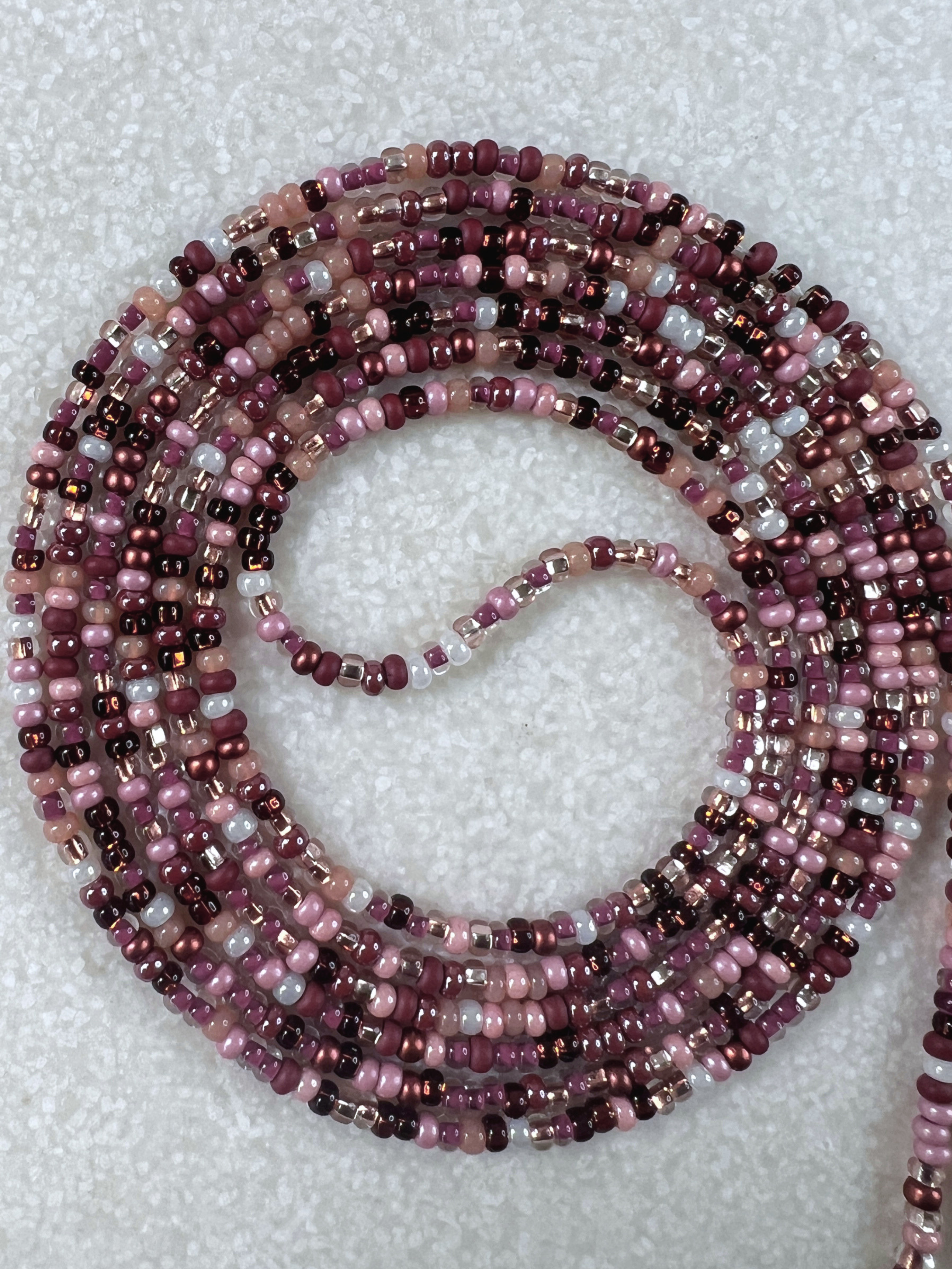 Earthy Rose Waistbead