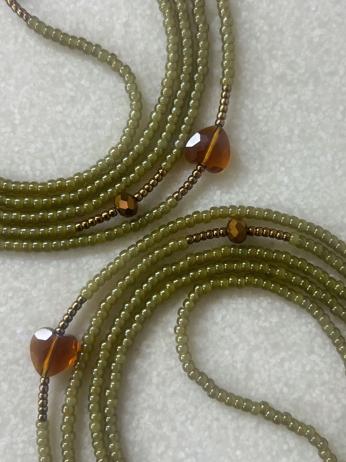 Honeyed Earth Waistbead