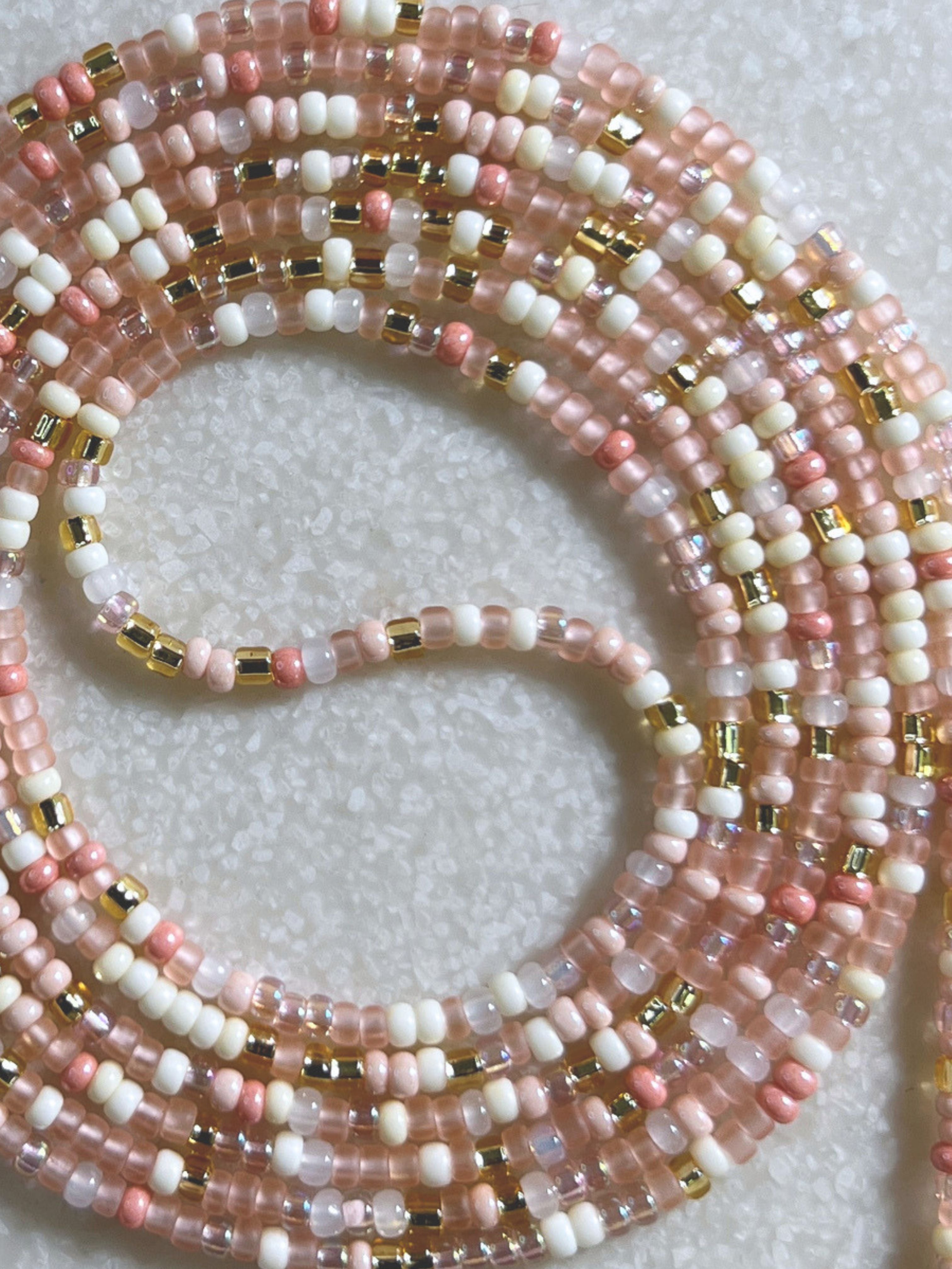 Pink Coconut Waistbead