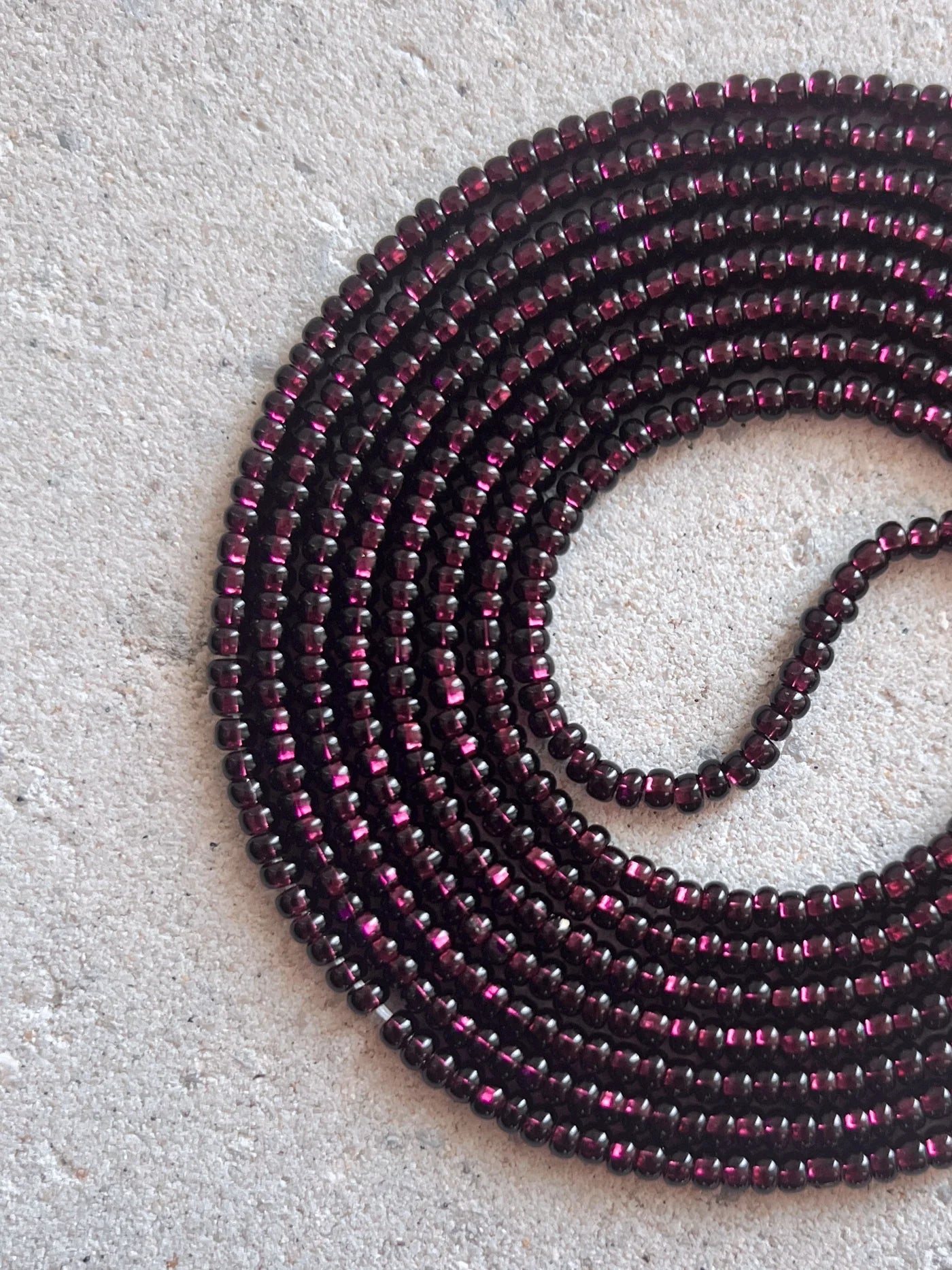 Deep Amethyst Waistbead