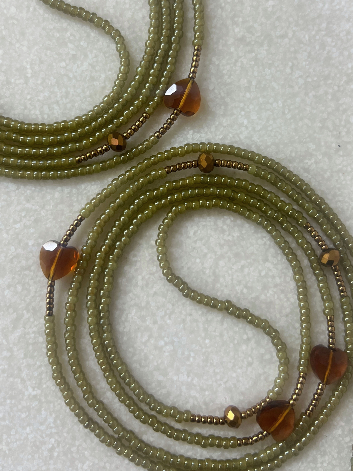 Honeyed Earth Waistbead