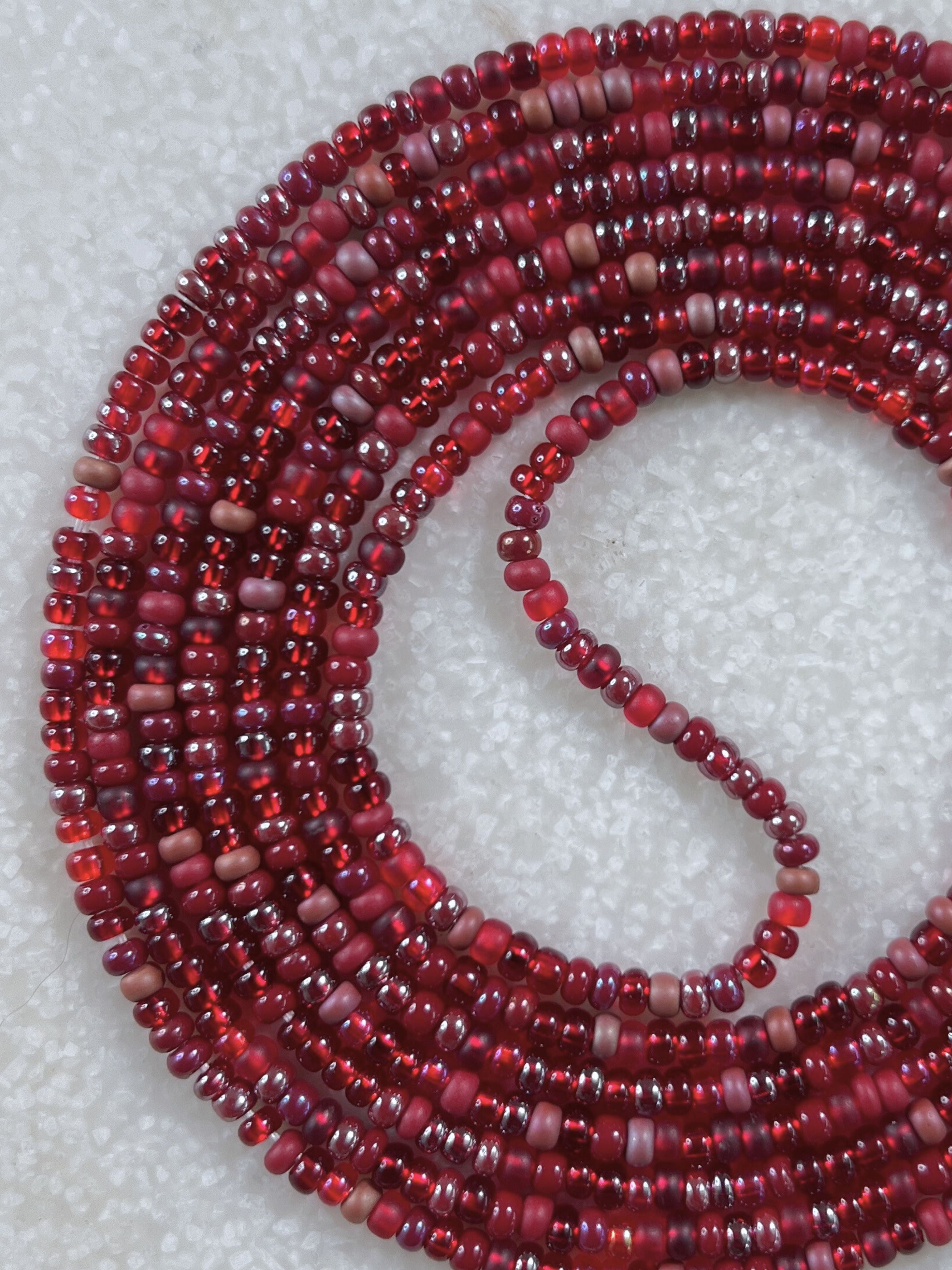 Red Velvet Waistbead