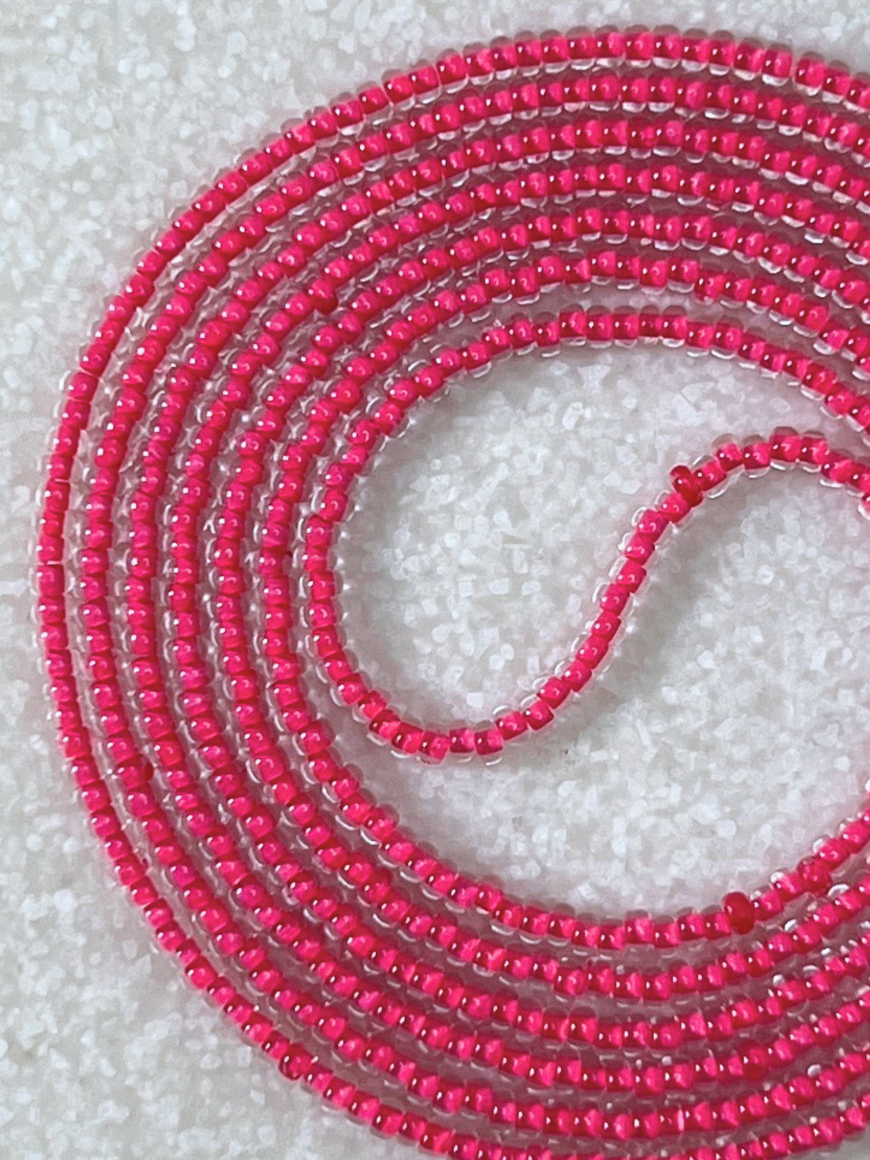Pink Blaze Waistbead