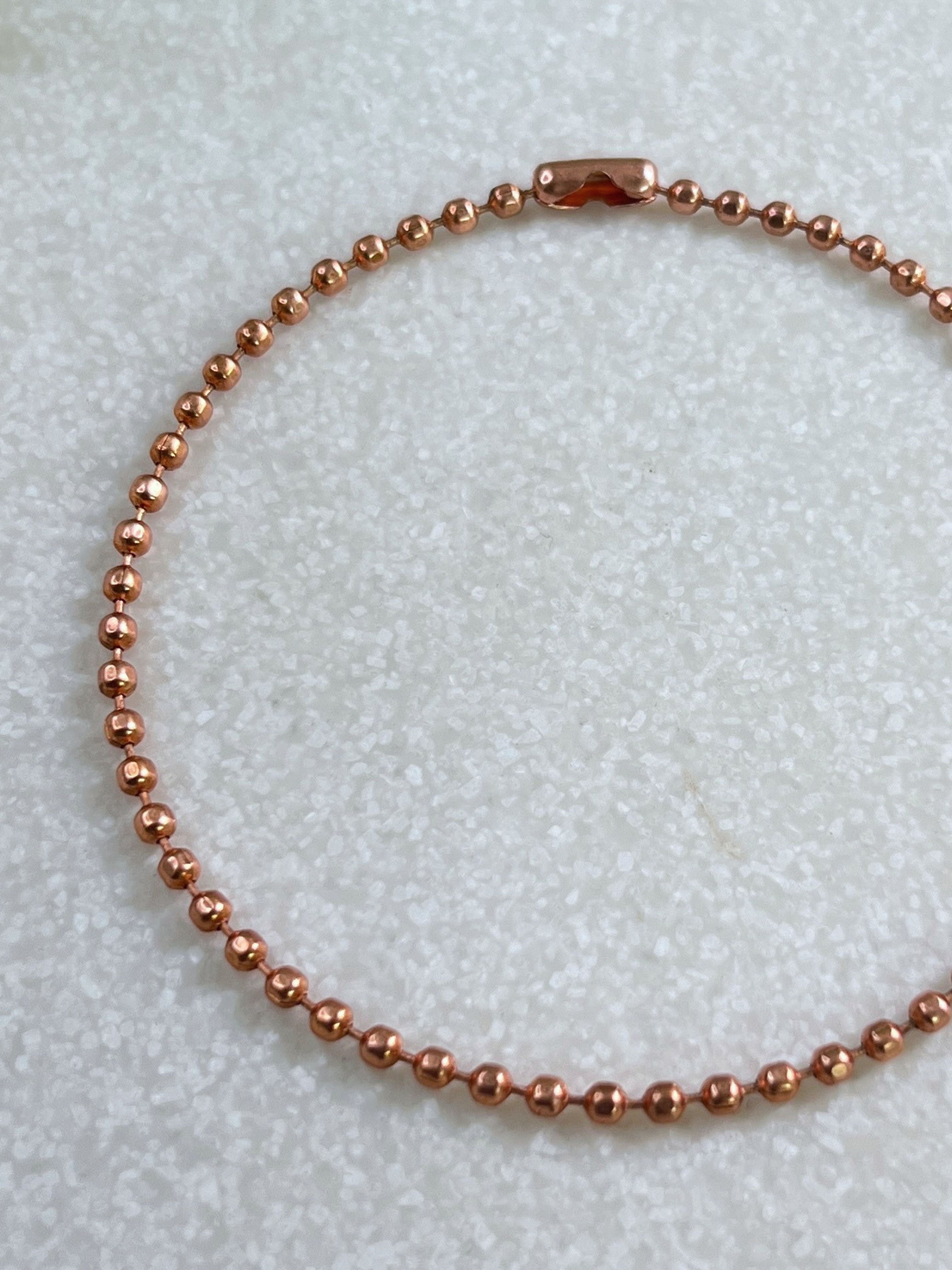 Faceted Anklet Chain