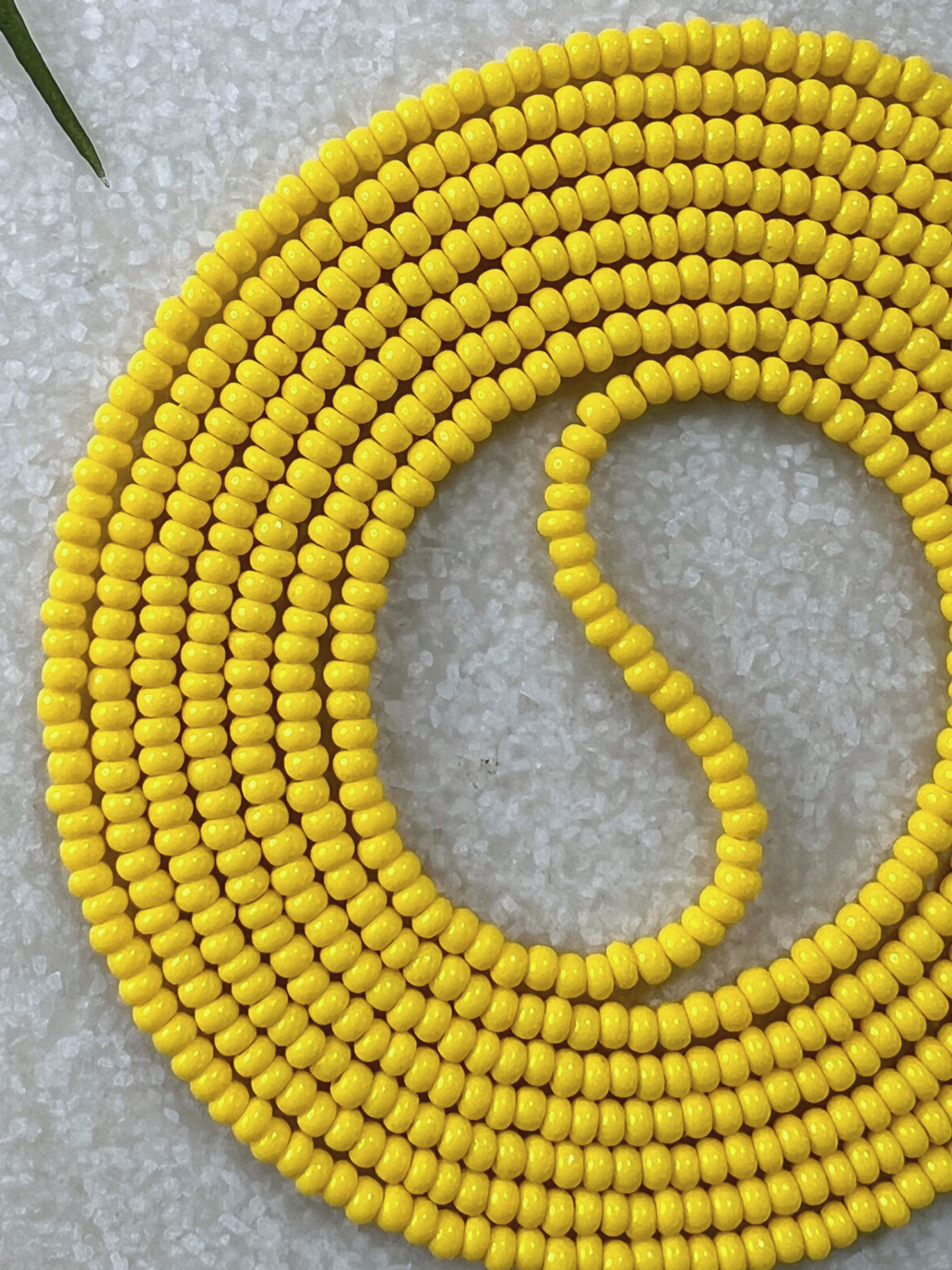 Pure Yellow Waistbead