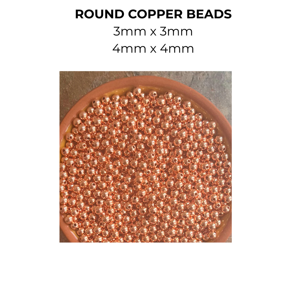 BULK COPPER BEADS