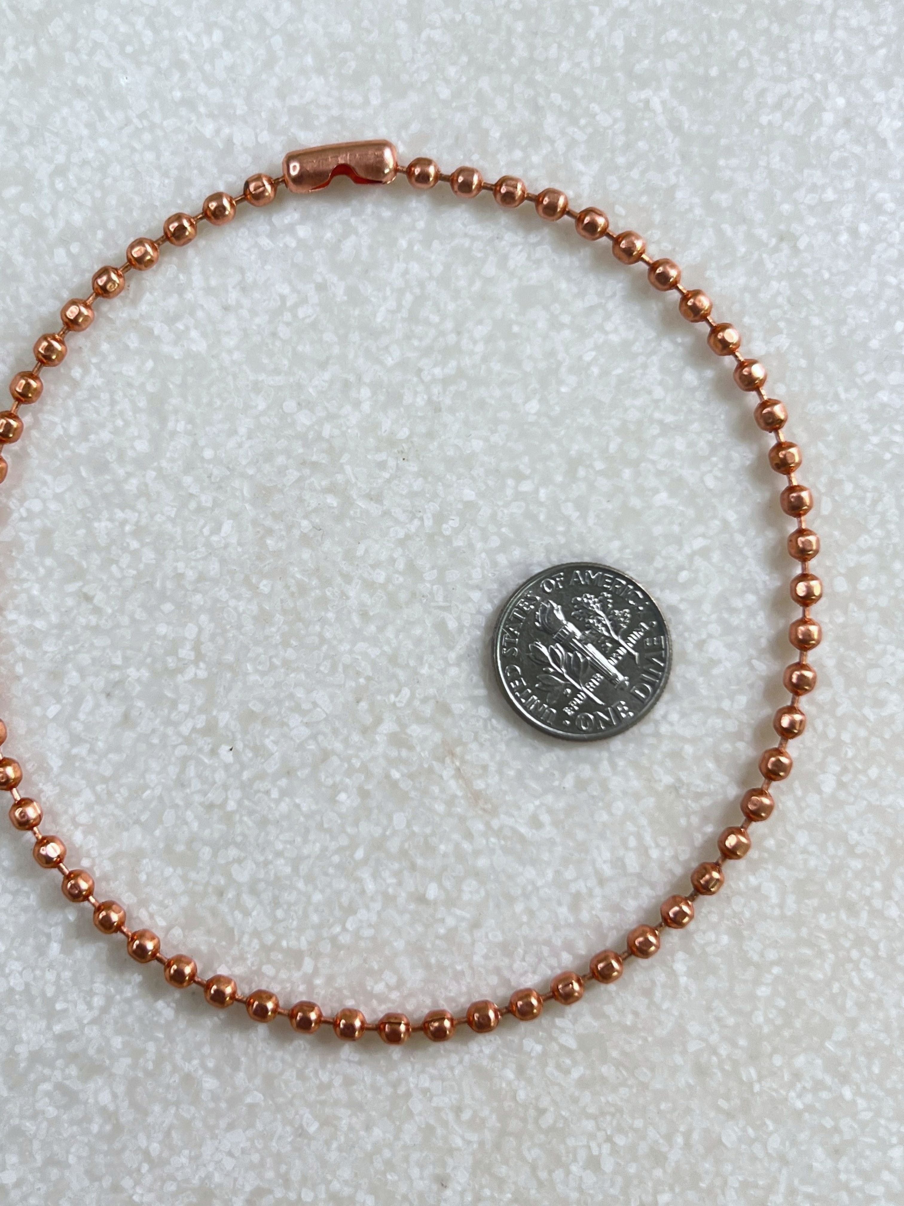 Faceted Anklet Chain
